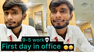 Day In Life Working A 95 Office Job Delhi NCR  Corporate work  Morning Routine Vlogs [upl. by Maltz]