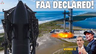 SpaceX amp FAA just officially declared this on Starships Sixth flight launch date [upl. by Beutner312]