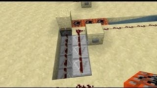 Sand Cannons in Minecraft [upl. by Kasey]