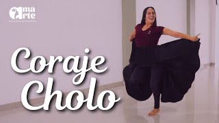 💃 MARINERA norteña CORAJE CHOLO Cantada💃 [upl. by Arratoon]