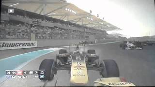 Petrov VS Alonso F1 2010 [upl. by Einberger896]