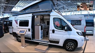 Bürstner Eliseo C 602 Buerstner Active RV Camper Van Hymer Camping car walkaround and interior V1695 [upl. by Sheeran]