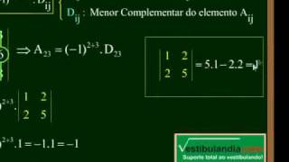 Matemática  Aula 20  Determinantes  Parte 2 [upl. by Einnej986]