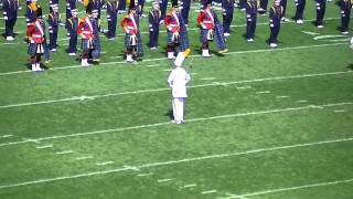 Notre Dame Marching Band 2012 Home Opener March Onto The Field [upl. by Ylimme]