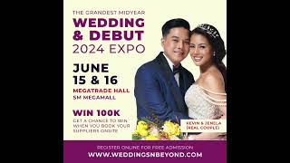 RSVP now Attend the Grandest Bridal Fair JUNE 15amp16 2024 The MEGATRADE HALL SM Megamall wedding [upl. by Llatsyrc]