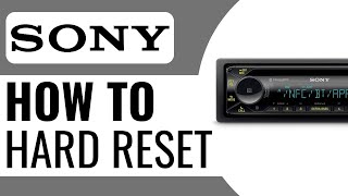 How To Hard Reset Sony DSXA415BT Car Radio  Full Guide 2024 [upl. by Elleirad]