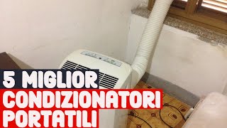 Condizionatori Portatili  5 Migliori Condizionatori Portatili su Amazon CON TUBO E SENZA TUBO [upl. by Eberhart]