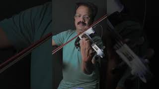 kanneer poovinte kavilil thalodi  Malayalam sad song  Violin  Shorts [upl. by Ynnaffit850]