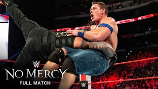 FULL MATCH Roman Reigns vs John Cena WWE No Mercy 2017 [upl. by Llehsad]