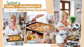 Tefal iCompanion XL focaccia  przepis [upl. by Comptom]