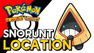 Pokemon Scarlet amp Violet  Snorunt Location [upl. by Nemra]