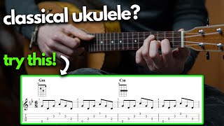 Simple Yet Beautiful Classical Ukulele Piece for Beginners [upl. by Gleason]