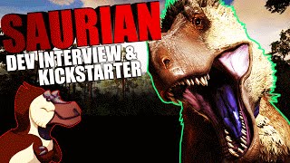 Saurian  DEV INTERVIEW KICKSTARTER LIFE CYCLES MATING COURTING DINOSAURS Saurian Gameplay [upl. by Shandie]