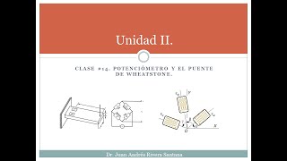 Clase 14 El potenciómetro y el puente de Wheatstone [upl. by Toney949]