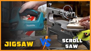 Jigsaw vs Scroll Saw [upl. by Yart]