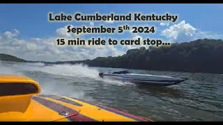 Lake Cumberland Poker Run September 6th7th 15 min ride to card stop [upl. by Harpp520]