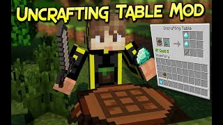 Uncrafting Table Mod  Recuperar Tus Recursos Facilmente  Minecraft 1122–1710  Review Español [upl. by Awhsoj]