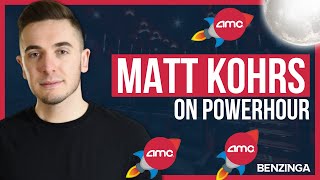 Matt Kohrs on AMC and GameStop  Power Hour  Stock Market Live 🚨 [upl. by Holladay907]