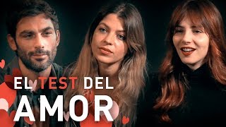 El TEST del AMOR con los actores de PROMESAS DE ARENA [upl. by Rosse]