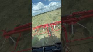 Running The John Deere 6120E On The Tedder america johndeere agriculture farming [upl. by Ynnelg]