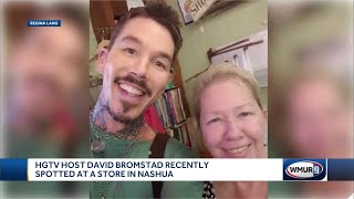 HGTV host David Bromstad spotted at Nashua store [upl. by Lanette]