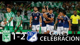 Nacional 12 Millonarios  Superliga Aguila 2018 vuelta [upl. by Remle]