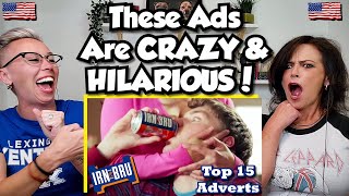 American Couple Reacts Top 15 Irn Bru Adverts HILARIOUS FIRST TIME REACTION [upl. by Nnaeilsel]