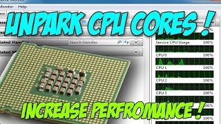 How to Unpark CPU Cores on Windows 10 pro [upl. by Ney834]