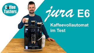 Jura E6 Kaffeevollautomat Test ⭐ 5 Getränke live zubereitet  Tipp für KaffeeTrinker [upl. by Sosthena195]