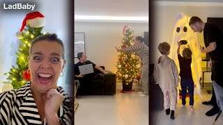 How to hide a Christmas Tree from your husband 🎄🤣 [upl. by Dallman433]