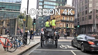 London 4K  Westminster Drive  Driving Downtown  England [upl. by Nilesoy]