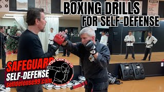 Boxing Drills for selfdefense [upl. by Aneelas]