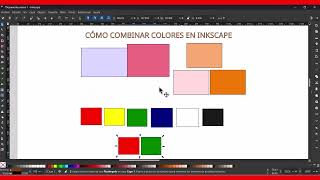 01 como combinar colores inkscape [upl. by Theo477]