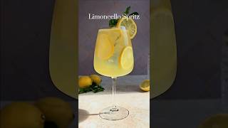 Limoncello Spritz Cocktail Recipe by The Ice Co [upl. by Hittel]