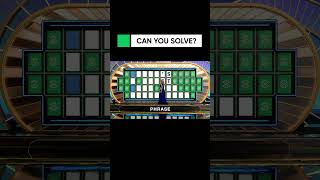 Can you solve this puzzle The category is PHRASE [upl. by Gladstone]