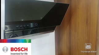 افضل انواع الشفاطات بيلت ان  Bosch Wall Mounted Cooker Hood 🇩🇪  DWK065G60 Serie l 2 [upl. by Niletak]