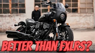 Indian Sport Chief Demo  Harley FXLRS Owners First Impressions [upl. by Gravante303]