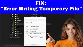 FIX NSIS Error quotError Writing Temporary File Make Sure Your Temp Folder is Validquot [upl. by Ilaw898]