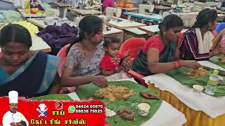 Madurai Sai Catering Service prepared a Diwali feast for Garment Workers near Natham [upl. by Lynette]