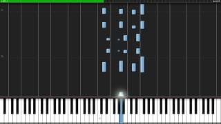 Claude Debussy Reverie Piano Synthesia  MIDI [upl. by Trimmer]