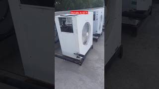 Ductable Ac 85 Tr Full wiring working 👨‍💻👨‍💻 airconditioning ytshorts [upl. by Rhee]