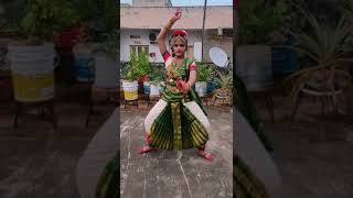 PranamuPranavakaram  Natyam movie song  Dance Performed by Aishwarya [upl. by Christy]