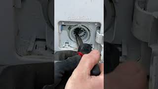 How to remove a STUCK BROKEN washing machine drain FILTER PLUG [upl. by Umberto764]