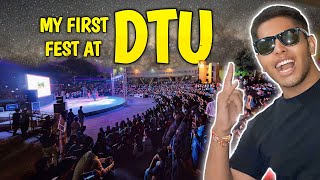 MY FIRST FEST AT COLLEGE DELHI TECHNOLOGICAL UNIVESITY 🔥  Yuvraj Singh Vlogs [upl. by Alyworth]