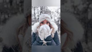 Winter Fashion😍😇foryoushortsshortsfeed shortsviral winterspecial winterfashion fashion [upl. by Erda734]