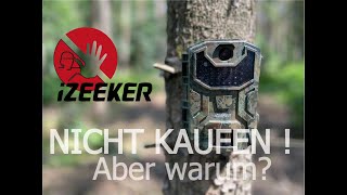 iZEEKER Wildkamera iG 200  Test und Fazit  Keine 40 € wert [upl. by Sualk]