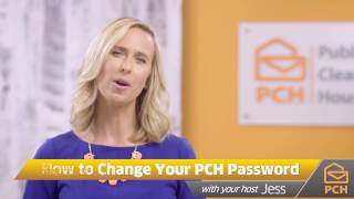 Change Your PCH Account’s Password [upl. by Moishe332]