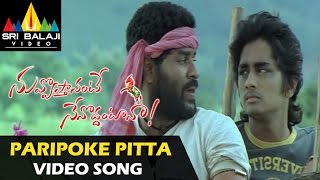 Nuvvostanante Nenoddantana Video Songs  Paripoke Pitta Video Song  Siddharth [upl. by Anid]