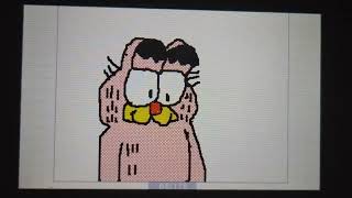 Flipnote Garfield tells Nermal a Story [upl. by Ittam]