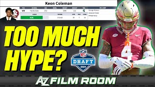 Bills WR Keon Coleman 2024 NFL Draft Scouting Report [upl. by Avery]